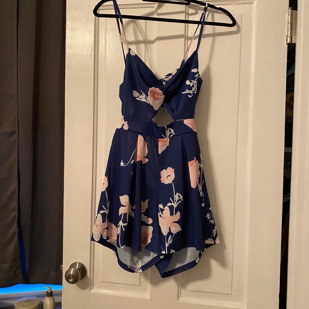 Open back romper size small